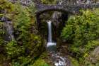 Christine Falls n Mount Rainier National Park, Washington State, USA Art Print